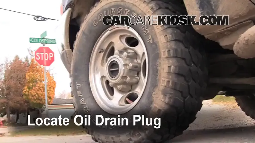 2002 Ford F-250 Super Duty Lariat 7.3L V8 Turbo Diesel Extended Cab Pickup (4 Door) Oil Change Oil and Oil Filter